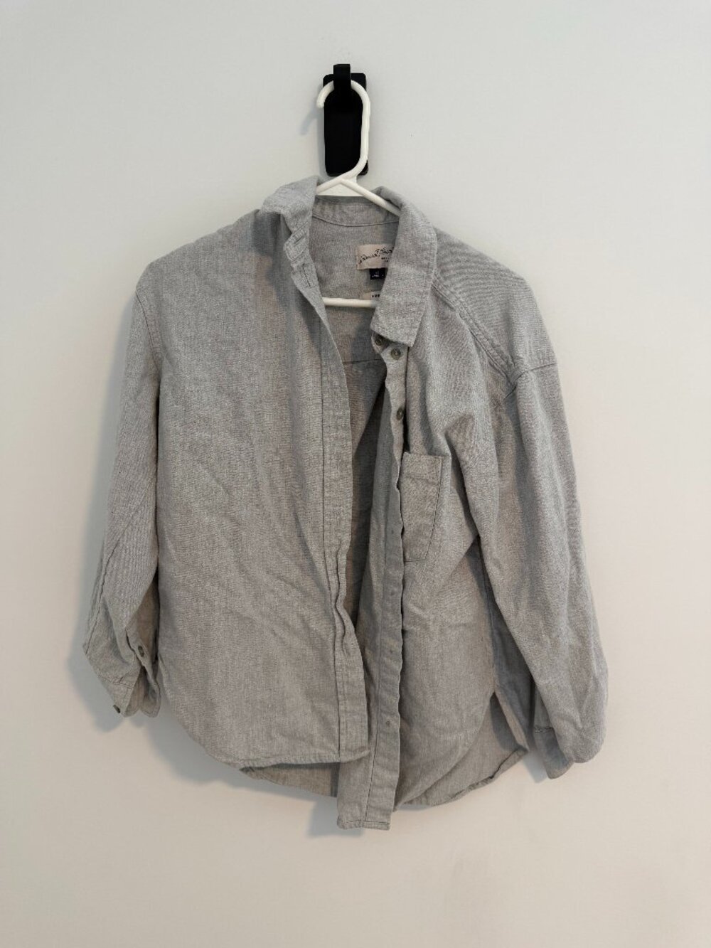 Universal Thread Oversized Chambray Button Down Shirt XS